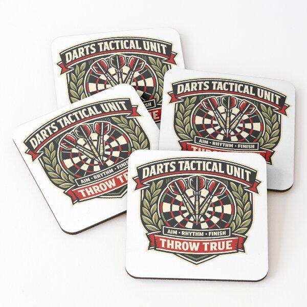 Item preview, Darts Tactical Unit Throw True designed and sold by Rhubarb Bridge Merch.
