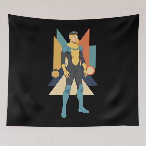 Item preview, Amazing Yellow Blue Superhero designed and sold by HarolGrant.