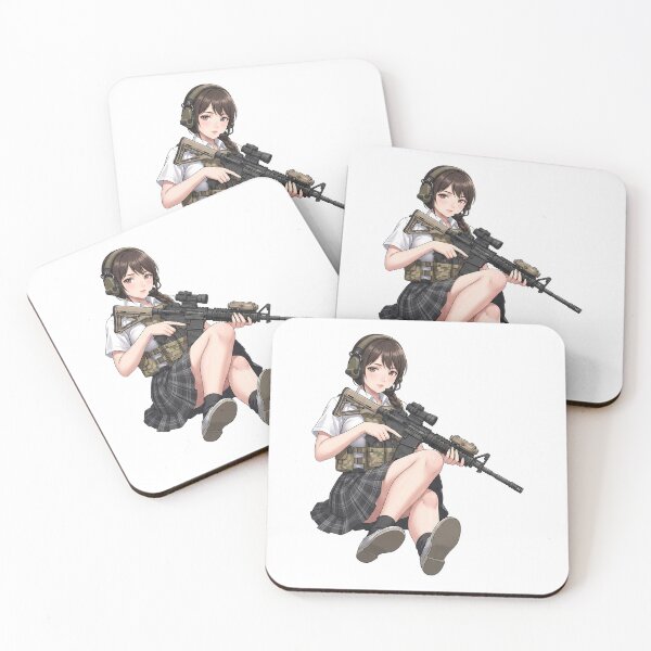 Item preview, Tactical School Girl - Anime Special Ops designed and sold by RAWLIFEGRAPHIC.