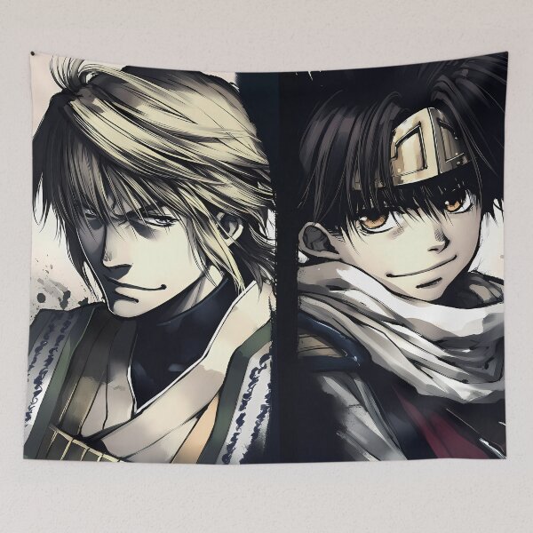 Item preview, Genjo Sanzo & Goku (Saiyuki) - 1 designed and sold by Infinite-Aspire.