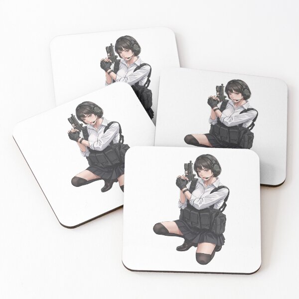 Item preview, Tactical School Girl - Anime Special Ops designed and sold by RAWLIFEGRAPHIC.