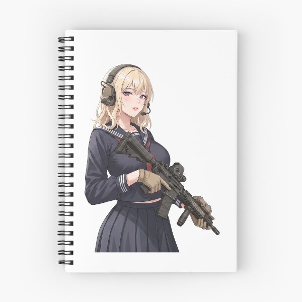 Item preview, Tactical School Girl - Anime Special Ops designed and sold by RAWLIFEGRAPHIC.