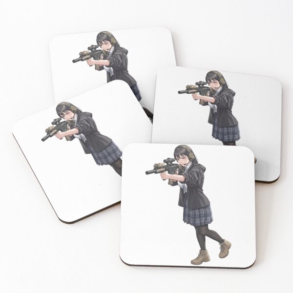 Item preview, Tactical School Girl - Anime Special Ops designed and sold by RAWLIFEGRAPHIC.