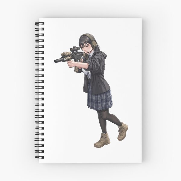 Item preview, Tactical School Girl - Anime Special Ops designed and sold by RAWLIFEGRAPHIC.