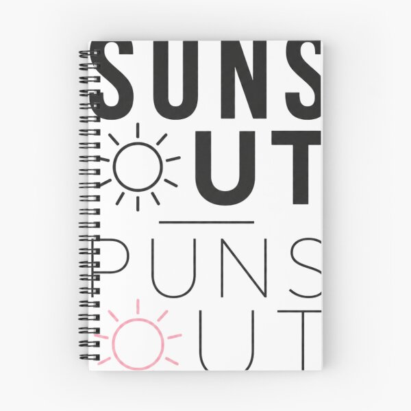 Item preview, Sun Out, Puns Out | Funny Summer Pun Beach Typography T-Shirt designed and sold by rushaib.