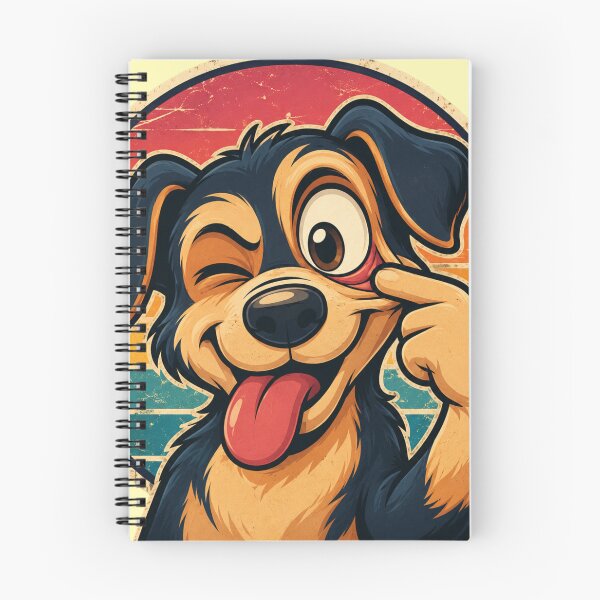 Item preview, Teasing Dog Retro Style designed and sold by DesignPrePress.