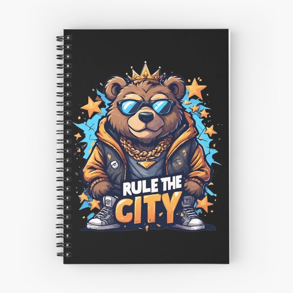 Item preview, Rule The City Cool Bear Streetwear designed and sold by Radhestore.