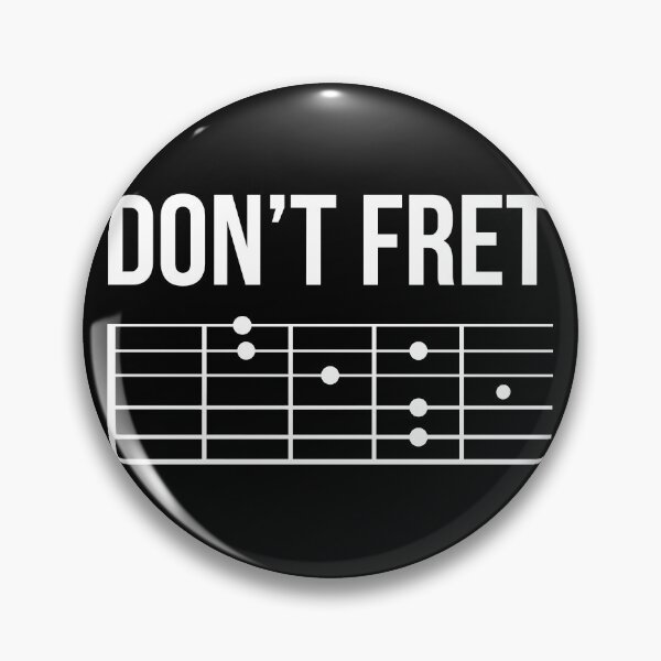 Item preview, Don't Fret Guitar Player Musician Funny Music Lover designed and sold by Doodleoub.