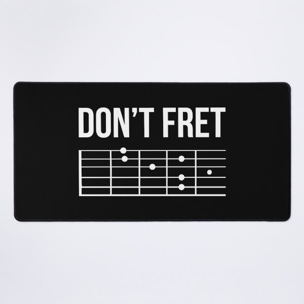 Item preview, Don't Fret Guitar Player Musician Funny Music Lover designed and sold by Doodleoub.