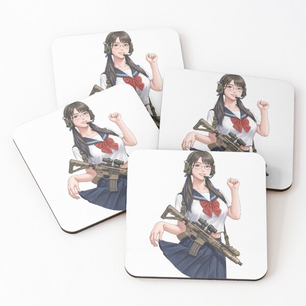Item preview, Tactical School Girl - Anime Special Ops designed and sold by RAWLIFEGRAPHIC.