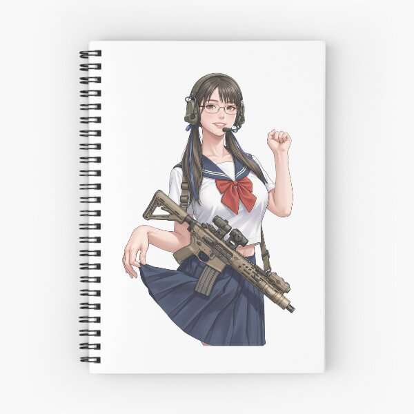 Item preview, Tactical School Girl - Anime Special Ops designed and sold by RAWLIFEGRAPHIC.