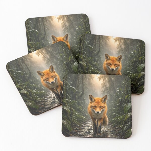 Item preview, Zorro de la selva tropical designed and sold by Muycote.