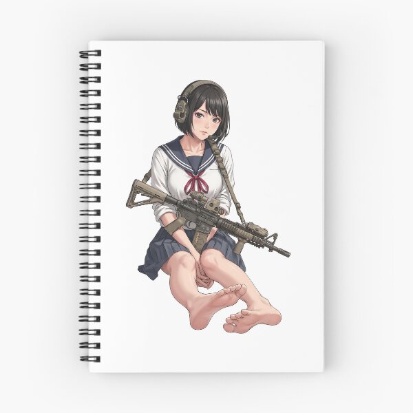 Item preview, Tactical School Girl - Anime Special Ops designed and sold by RAWLIFEGRAPHIC.