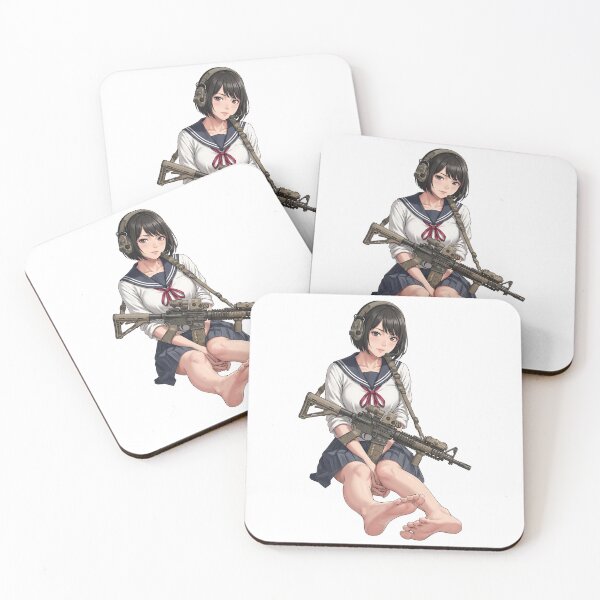 Item preview, Tactical School Girl - Anime Special Ops designed and sold by RAWLIFEGRAPHIC.