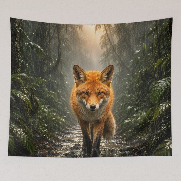 Item preview, Rain forest Fox designed and sold by Muycote.