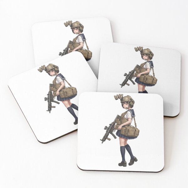 Item preview, Tactical School Girl - Anime Special Ops designed and sold by RAWLIFEGRAPHIC.