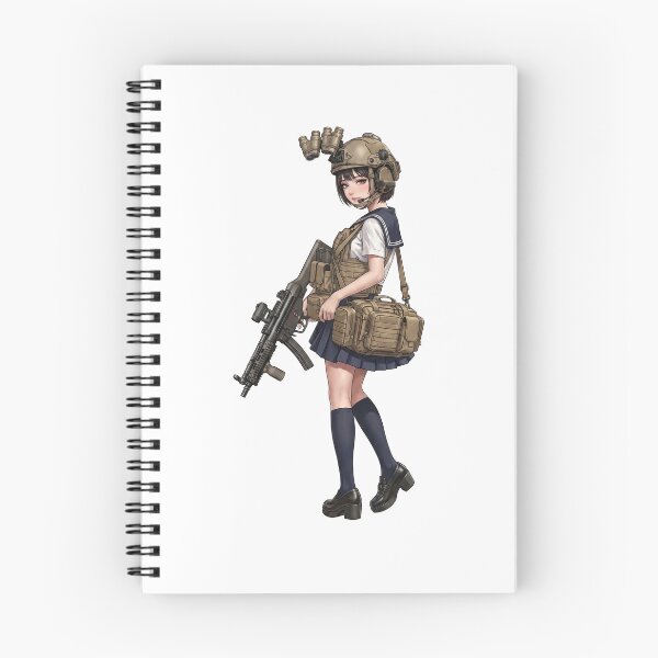 Item preview, Tactical School Girl - Anime Special Ops designed and sold by RAWLIFEGRAPHIC.