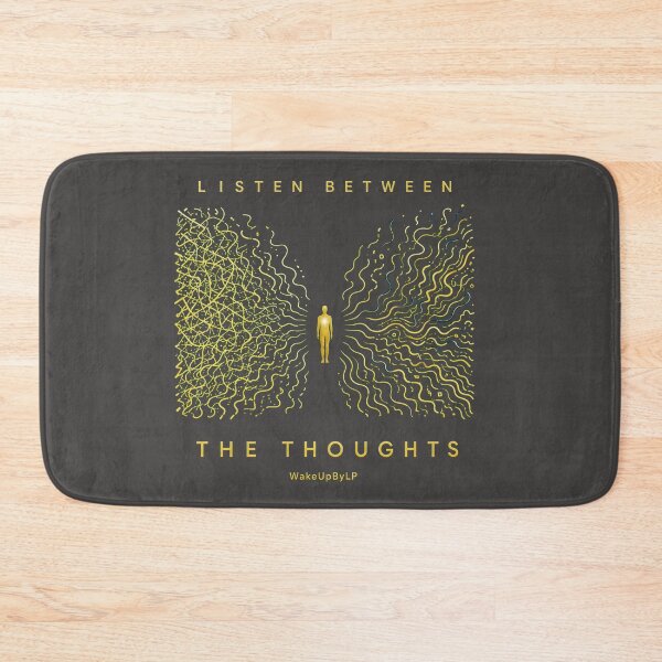 Item preview, Listen Between the Thoughts – Mindfulness Line Art designed and sold by WakeUpByLP.