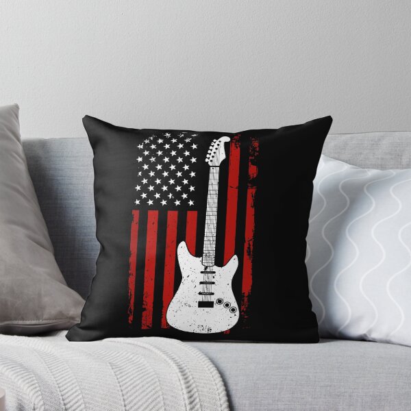 Item preview, American Flag Electric Guitar Patriotic Musician designed and sold by Doodleoub.