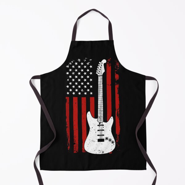 Item preview, American Flag Electric Guitar Patriotic Musician designed and sold by Doodleoub.