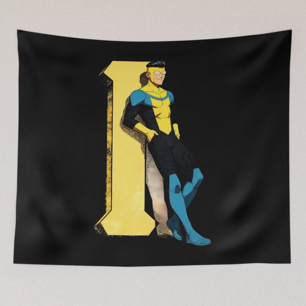 Item preview, Yellow Blue Superhero designed and sold by HarolGrant.