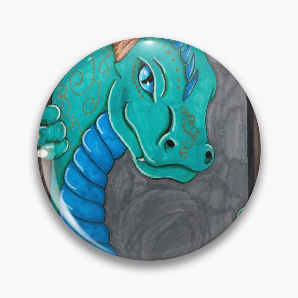 Item preview, Peek-A-Boo Dragon designed and sold by EMBERFLOWARTWORKS.