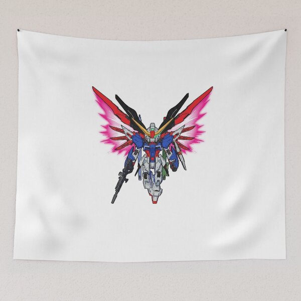 Item preview, chibi mecha ZGMF X42S Destiny SD Gundam seed digital art designed and sold by sabartgunpla.