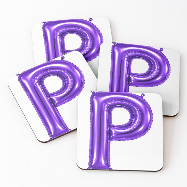 Artikelvorschau, MYLAR BALLOON LETTER P entworfen und verkauft von ART-TYPE.