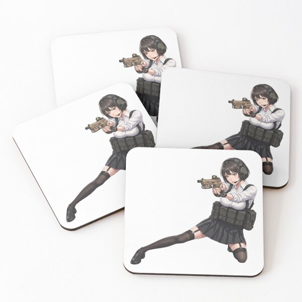 Item preview, Tactical School Girl - Anime Special Ops designed and sold by RAWLIFEGRAPHIC.