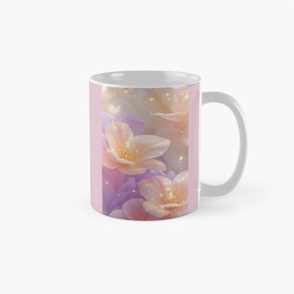 Item preview, Ethereal Pastel Blossoms in Golden Light designed and sold by ClarityPulse Studio.