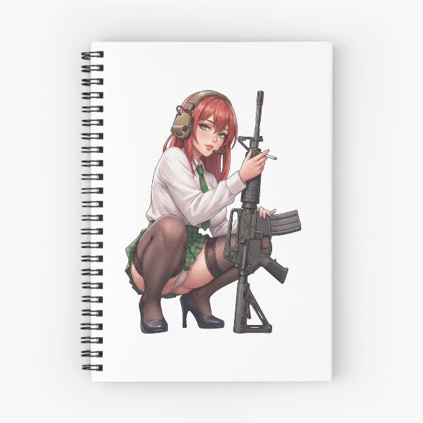 Item preview, Tactical School Girl - Anime Special Ops designed and sold by RAWLIFEGRAPHIC.