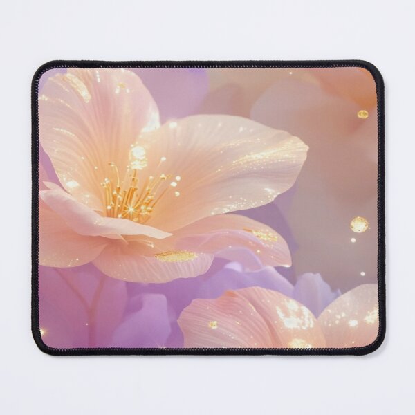 Item preview, Ethereal Pastel Blossoms in Golden Light designed and sold by ClarityPulse Studio.