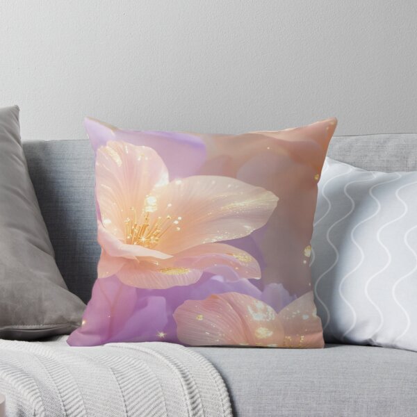 Item preview, Ethereal Pastel Blossoms in Golden Light designed and sold by ClarityPulse Studio.