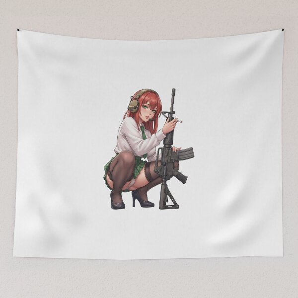 Item preview, Tactical School Girl - Anime Special Ops designed and sold by RAWLIFEGRAPHIC.