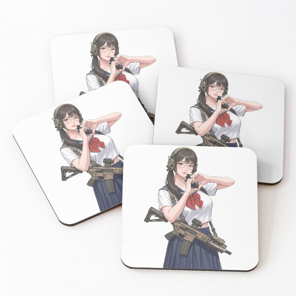 Item preview, Tactical School Girl - Anime Special Ops designed and sold by RAWLIFEGRAPHIC.