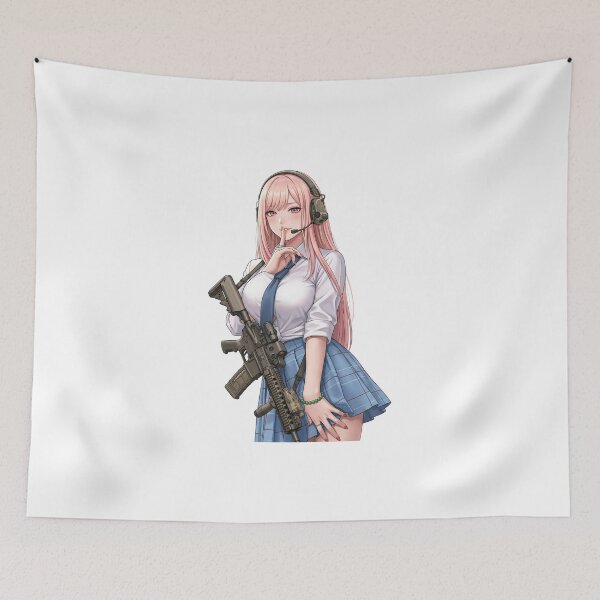 Item preview, Tactical School Girl - Anime Special Ops designed and sold by RAWLIFEGRAPHIC.