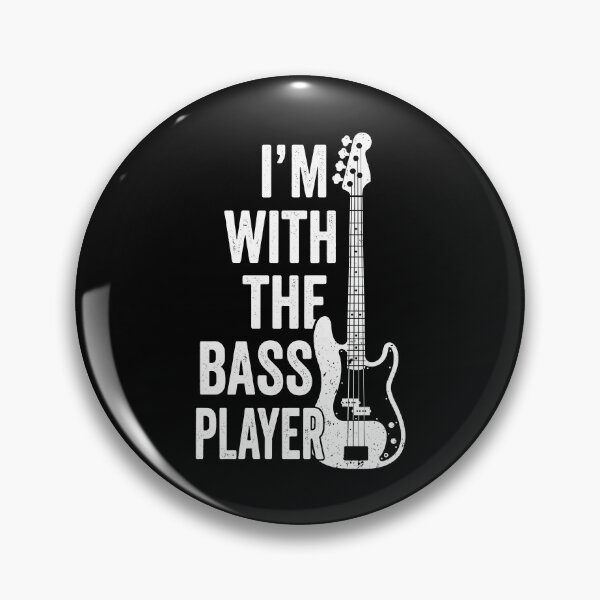 Item preview, I'm With The Bass Player Bassist Partner Musician Fan designed and sold by Doodleoub.