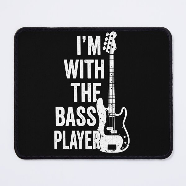 Item preview, I'm With The Bass Player Bassist Partner Musician Fan designed and sold by Doodleoub.