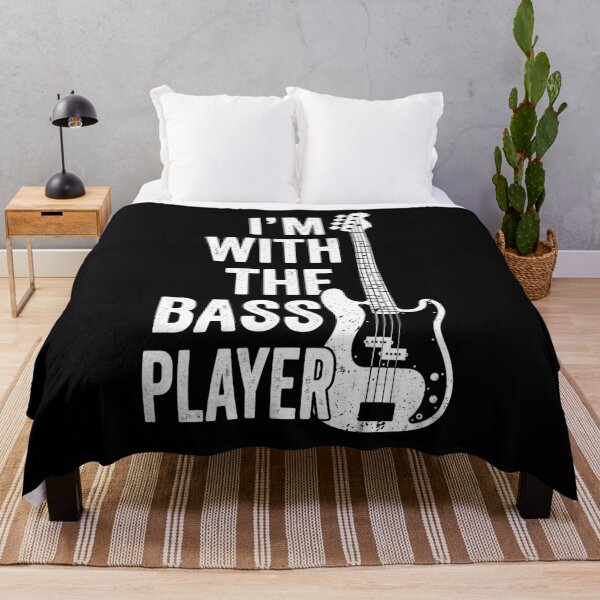 Item preview, I'm With The Bass Player Bassist Partner Musician Fan designed and sold by Doodleoub.