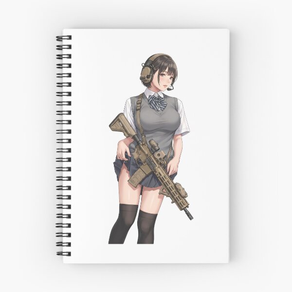 Item preview, Tactical School Girl - Anime Special Ops designed and sold by RAWLIFEGRAPHIC.