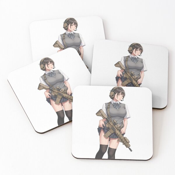 Item preview, Tactical School Girl - Anime Special Ops designed and sold by RAWLIFEGRAPHIC.