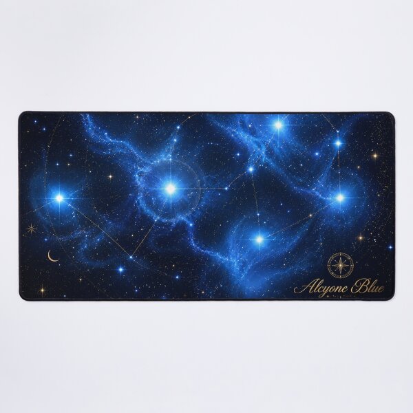 Item preview, Celestial Pleiades Constellation | Elegant Cosmic Night Sky Art designed and sold by Alcyone-Blue.