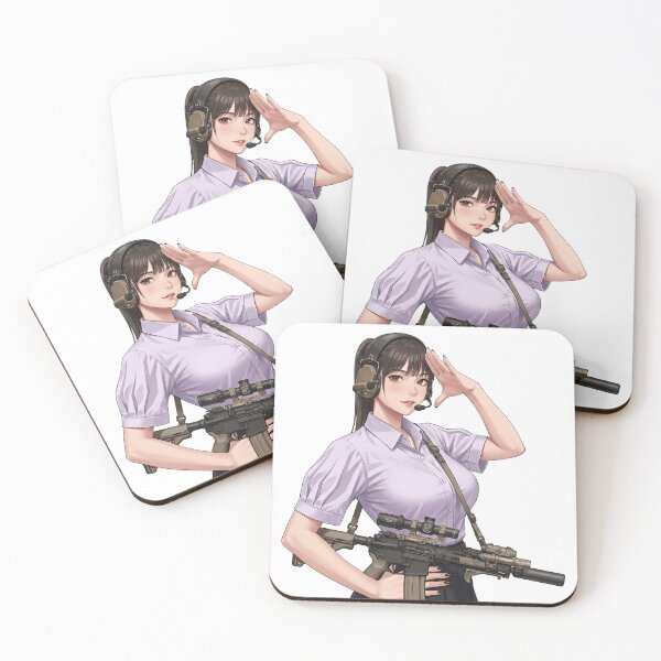 Item preview, Tactical School Girl - Anime Special Ops designed and sold by RAWLIFEGRAPHIC.