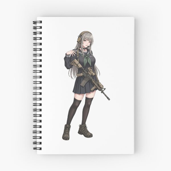 Item preview, Tactical School Girl - Anime Special Ops designed and sold by RAWLIFEGRAPHIC.