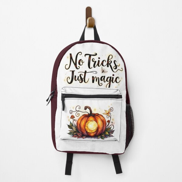 Item preview, No Tricks Just Magic – Magical Halloween Pumpkin Watercolor designed and sold by Connys Colorful World.