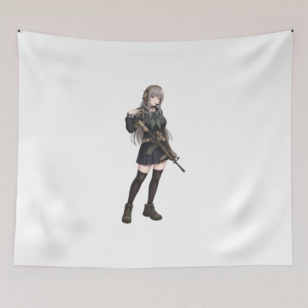 Item preview, Tactical School Girl - Anime Special Ops designed and sold by RAWLIFEGRAPHIC.