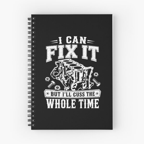Item preview, I Can Fix It Engine Funny Car Auto Mechanic Garage designed and sold by KarimSoCute.