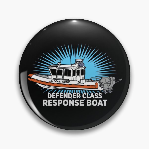Item preview, Defender Class Response Boat Pop-Art Illustration | Coast Guard Maritime Patrol Design designed and sold by Coasties.