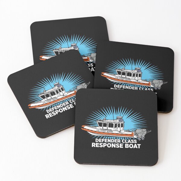 Item preview, Defender Class Response Boat Pop-Art Illustration | Coast Guard Maritime Patrol Design designed and sold by Coasties.