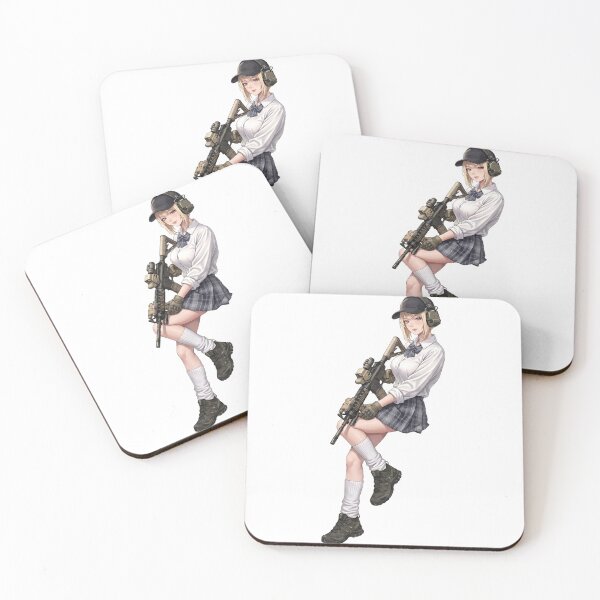 Item preview, Tactical School Girl - Anime Special Ops designed and sold by RAWLIFEGRAPHIC.